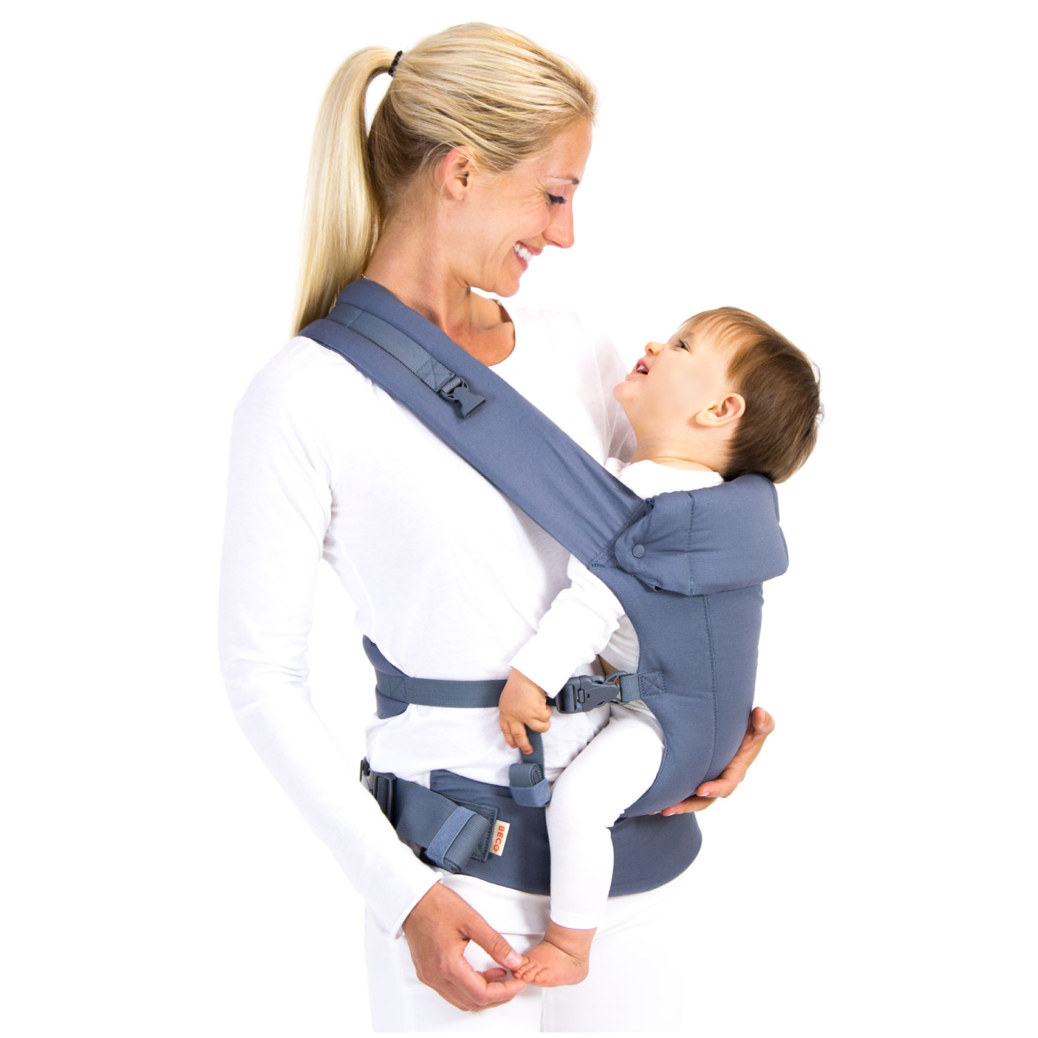 komfortabel und ergonomisch Beco Gemini Arrow Babytrage für Neugeborene von der Geburt bis 20 kg 5-in-1-Tragesystem für Kinder 